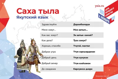 Дорообо, Исэнмэз и Ассалому алейкум: в День народного единства говорим на  разных языках — ЯСИА