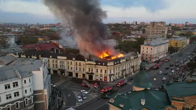 Фото пожара в центре Иркутска показывают его ужасные масштабы | Новости  Иркутска - БезФормата