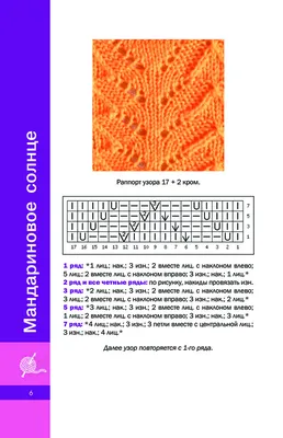 Удивительно простой и красивый ажурный узор спицами - топовый узор