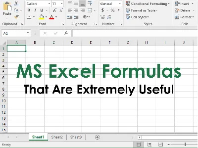 MS Excel Tutorial - Learn Microsoft Excel Online