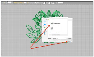 Как сохранить файл в вышивальном формате в программе Wilcom e4 - YouTube