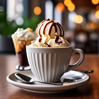 Ароматный кофе на завтрак и …» — создано в Шедевруме