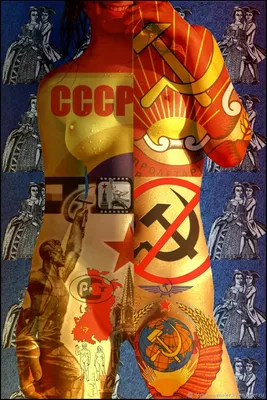 ☭ Фотозона СССР в аренду на мероприятие с советским антуражем и реквизитом