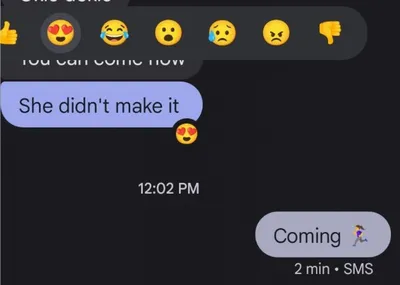 Google разрешила оставлять реакции в виде эмодзи на сообщения, отправленные  с iPhone на Android