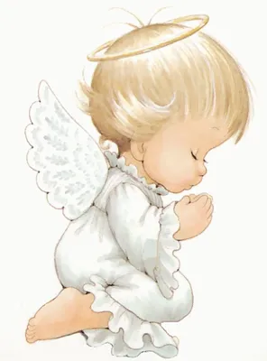 вафельная картинка ангелочки №6 (8 см) - Кондитер+
