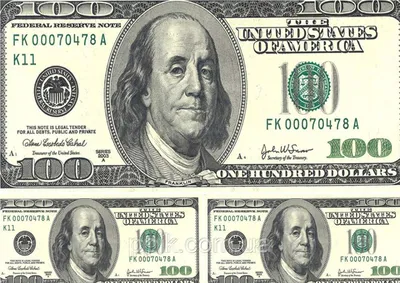 Купить Вафельная картинка деньги "Доллар США" в Днепре от компании  "Интернет-магазин "Повар, пекарь и кондитер"" - 742873003