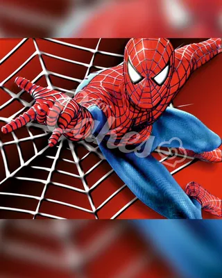 Вафельная картинка на торт Человек паук Spider Man (ID#213215028), цена: 9  руб., купить на 