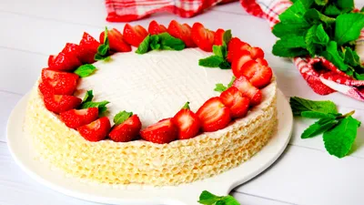 Вафельный торт «Ласунка» - LEKORNA