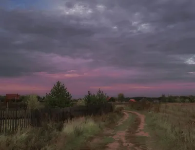 Михаил — Вечер в деревне — Российское фото | Nature aesthetic, Sky  aesthetic, Beautiful nature