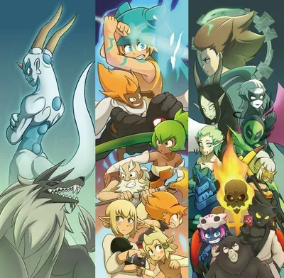 Wakfu Set Greeting Card w Envelope / Sticker Sheet / Arakne Magnet Dofus  Ankame | eBay