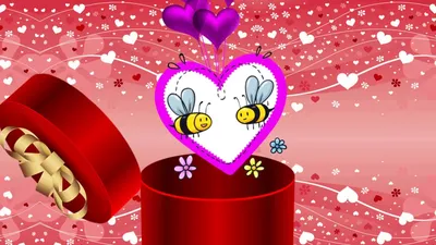 Открытка-валентинка "От всего сердца!", двойного сложения, 10 х 10см, 8  разных видов купить по цене 40 ₽ в интернет-магазине KazanExpress