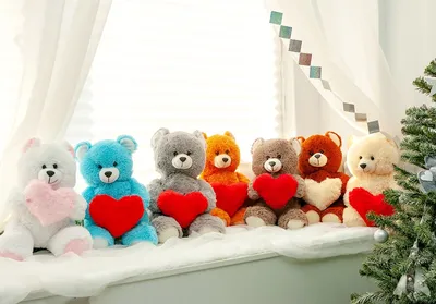 Плюшевый мишка Фрэнк с сердечком 65 см, Маленькие красивые игрушки мишки  валентинки с сердцем в подарок (ID#1657748518), цена:  ₴, купить на  