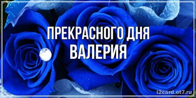 Открытка с именем Валерия Прекрасного дня. Открытки на каждый день с именами  и пожеланиями.