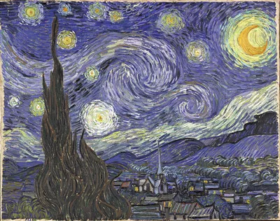 5 фактов о шедевре Винсента Ван Гога «Звездная ночь». Вы точно удивитесь |  РБК Life