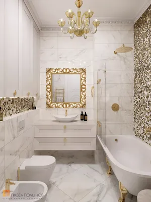Фото ванная комната из проекта «Интерьер квартиры в стиле неоклассики, ЖК  «Смольный проспект», 122… | Bathroom design decor, Bathroom counter decor,  Luxury bathroom
