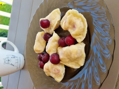 Вареники с вишней и тютиной (Cherry and Mulberry Vareniki) - Вкусные заметки