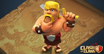 Фигурка Варвар Клэш оф Кланс: купить фигурку Barbarian из игры Clash of  Clans в интернет магазине 