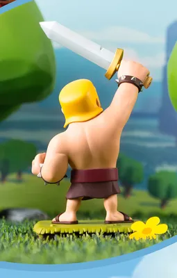 Тренировочное оружие Supercell из серии «Игра короля Варвара», 14, 5 см |  AliExpress