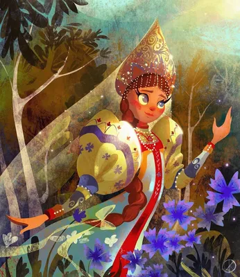 Prairie as princess Vasilisa (from a russian fairytale)--- I searched all  over this subreddit on information about the connections between her and  OA, which I'm sure there are some, can we help