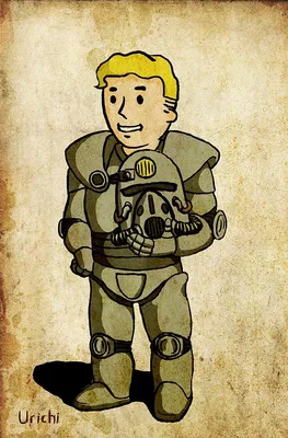 Подвеска стеклянная Fallout Волт Бой Vault Boy (ID#654075843), цена: 119 ₴,  купить на 