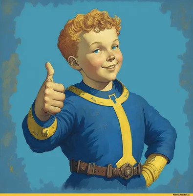 Fallout art :: Vault Boy :: Fallout (Фоллаут,) :: фэндомы / картинки,  гифки, прикольные комиксы, интересные статьи по теме.