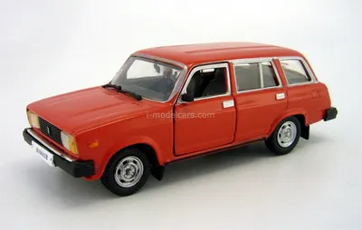 VAZ-2104 Lada red Autobahn 