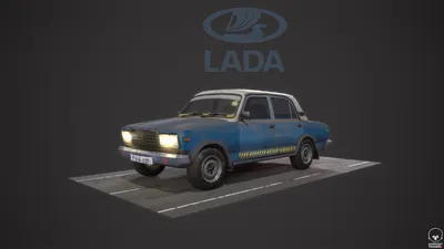 БПАН Ваз 2107 на пневме / VAZ 2107 without springs - YouTube