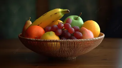 История вазы с фруктами | Fruit painting, Fruit, Decorative bowls