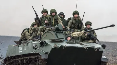 Бронетехника ВДВ России на поле боя на Украине -  Украина.ру