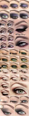 Невероятно красивый макияж глаз в …» — создано в Шедевруме