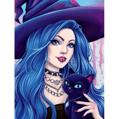 Ведьма и кот | Пикабу