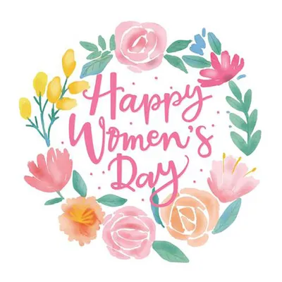 Прекрасный женский день 8 марта дизайн карты | Бесплатно векторы