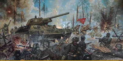 Картина великая отечественная война, вторжение - обои на рабочий стол
