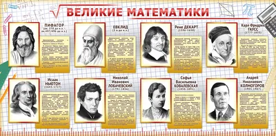 Великие математики мира | Большой новосибирский планетарий
