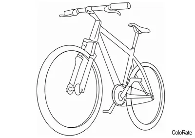 Как нарисовать велосипед - пошагово, для начинающих