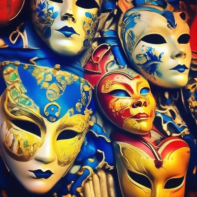 Венецианские маски (фоторепортаж)