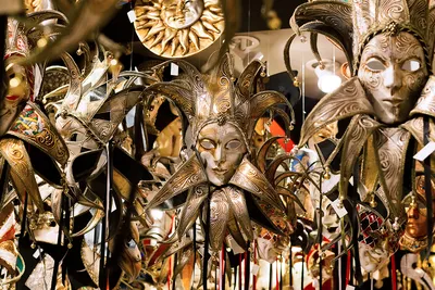 Маска венецианская карнавальная | Маски, Маска, Венецианские маски