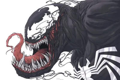 Venom fan art by me : r/Marvel