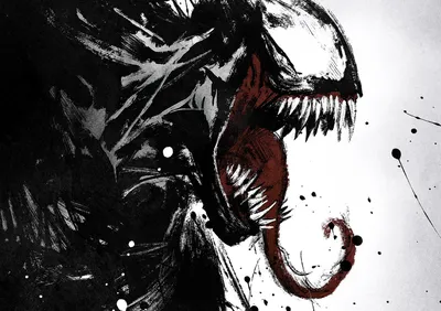 Venom vs Carnage Limited Edition Print / Chris Clarke Art