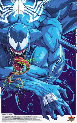 Venom - Marvel vs Capcom poster (Art by me) : r/Marvel