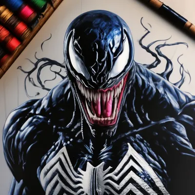 How To Draw Superhero Venom для Android — Скачать