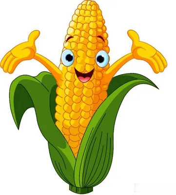 Веселая криповая мультяшная кукуруза …» — создано в Шедевруме