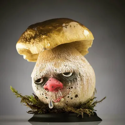 Набор декоративных фигурок "Весёлые грибы", полистоун, 3 шт., 5.5х5.5х14.5  см, Edelman | AliExpress