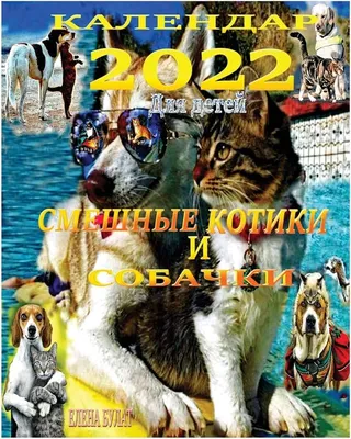 Календар 2022. Смешные Котики и Собачки: Для детей - Pankey, Elena, Bulat,  Elena | 9781950311927 |  | Books