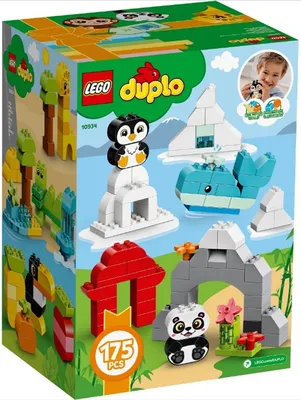 LEGO Duplo: Весёлые зверюшки 10934 - купить по выгодной цене |  Интернет-магазин «»