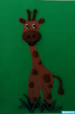 Картина по номерам «Веселий жираф» - 