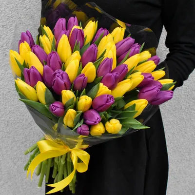 Весенние цветы: тюльпаны, фрезии, ирисы, эустомы от Kvitochka