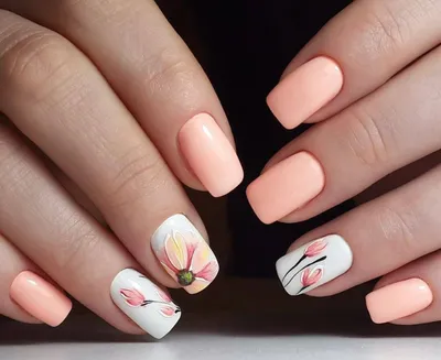 Стильный и красивый весенний маникюр: модные фото идеи | Дизайн ногтей |  Stylish spring manicure - YouTube