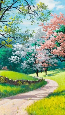 Картинки весна на заставку телефона (47 фото) • Прикольные картинки и  позитив | Весна, Пейзажи, Цветение