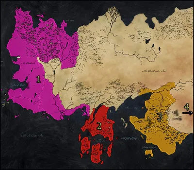 Карта Вестероса Рекондиты Рик — 7Королевств | Карта, Песнь льда и огня,  Игра престолов